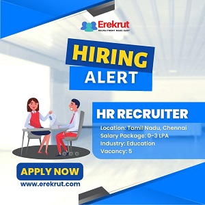 Hr Recruiter Job At Edutech It Consulting And Hr Service,chennai,Jobs,Other Jobs